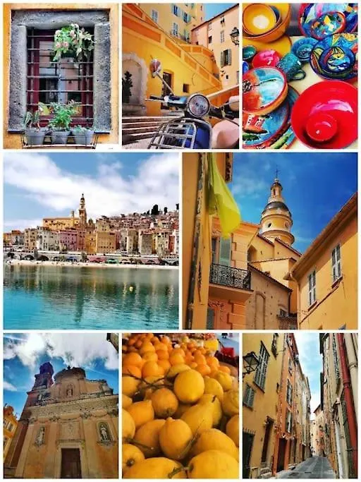 Monaco # Menton - 4 Persons - Hypercenter - Beach And Sun - Private Parking - Clim - Full Renovated - Fast Wifi 0*,  France