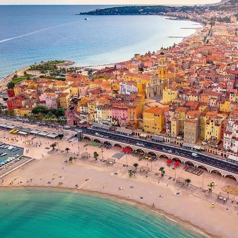 Apartment 4 Personnes- Menton - Monaco - Plages - Neuf Frankreich