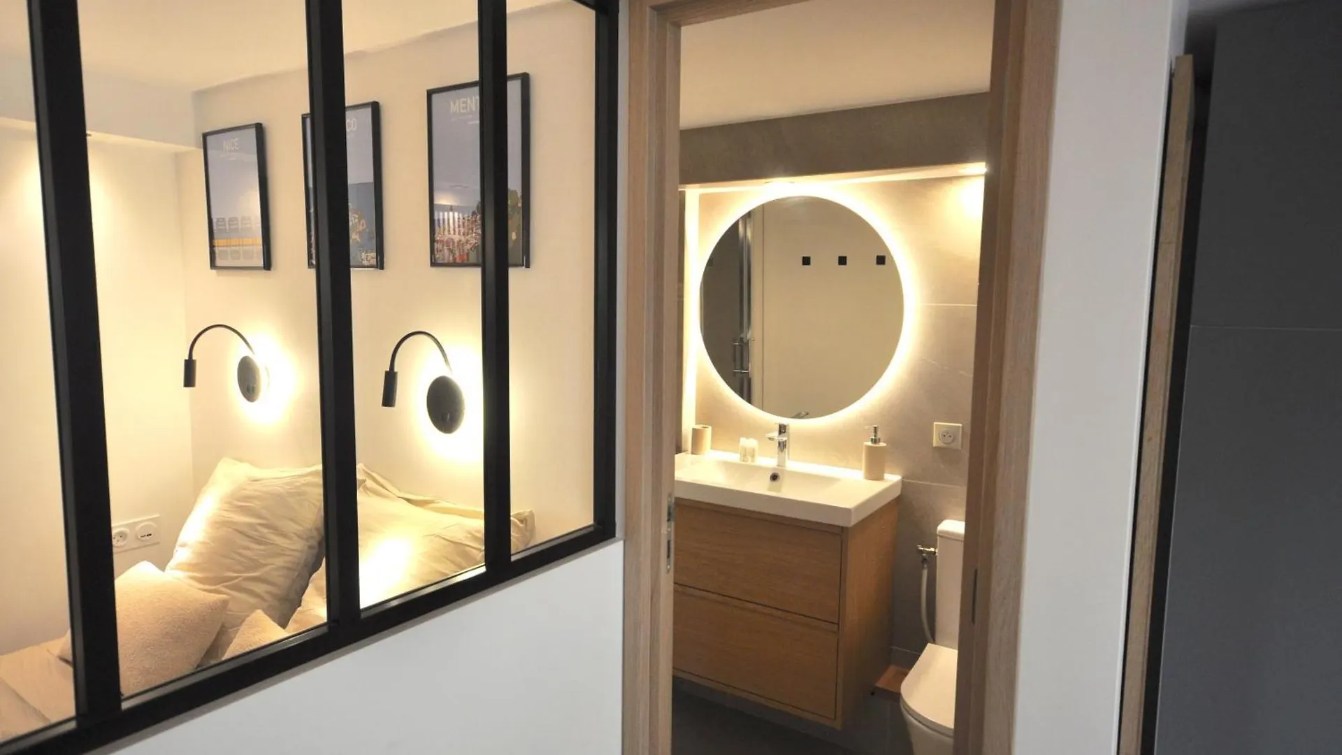 Apartment 4 Personnes- Menton - Monaco - Plages - Neuf