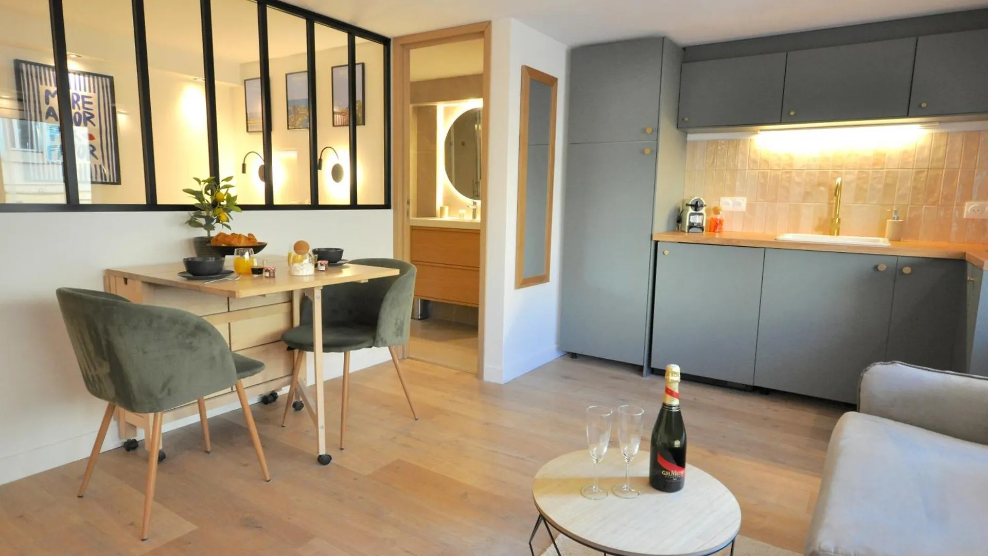 Apartment 4 Personnes- Menton - Monaco - Plages - Neuf